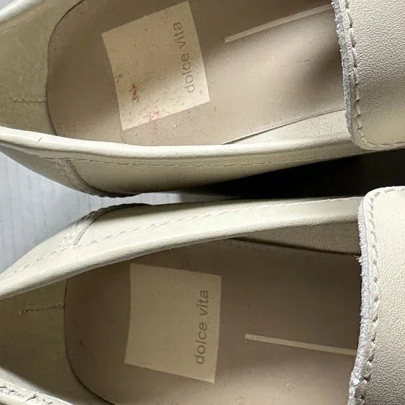 Dolce Vita Cream Loafers - Picture 9 of 16